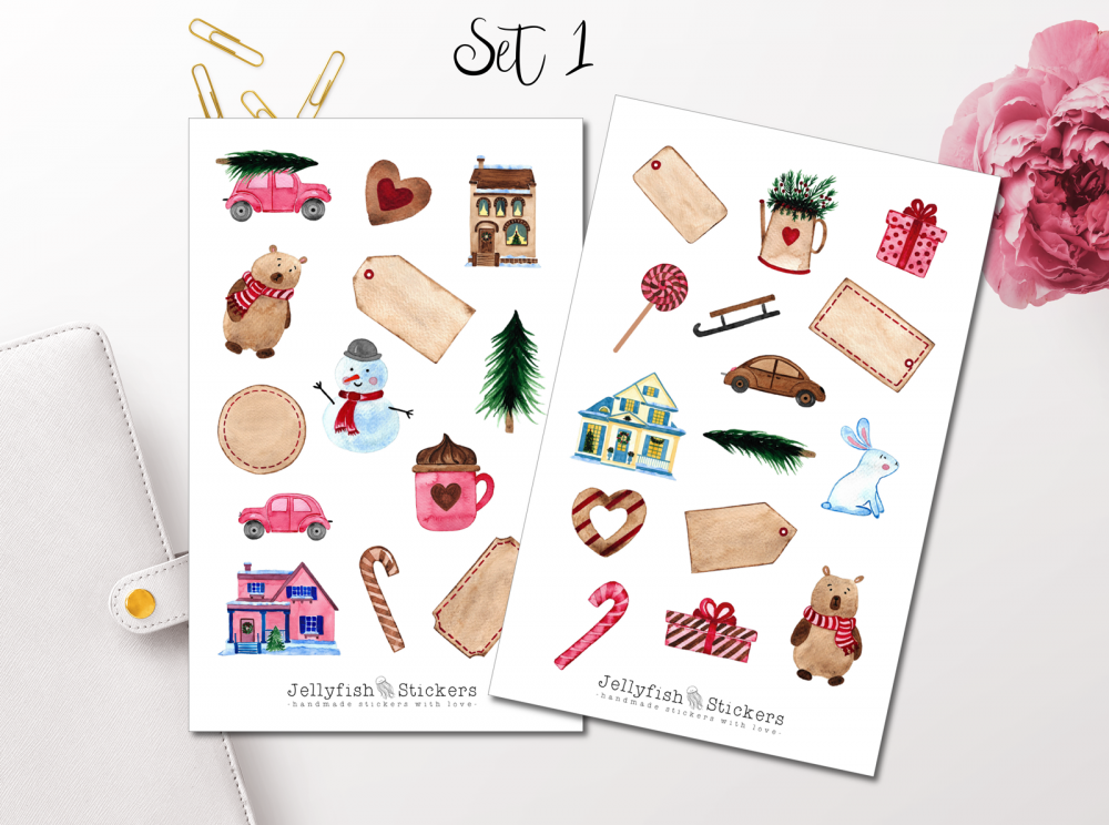 Christmas Gifts Sticker Set